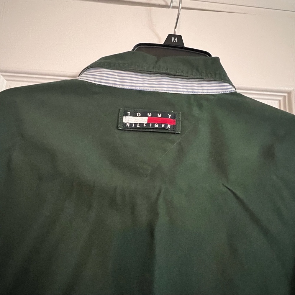 Vintage 1990s Tommy Hilfiger Harrington Crest Jacket Men's Size XL - Picture 6 of 9